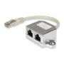 Διαχωριστής 2-Port Cat.5e RJ45 Equip 127608