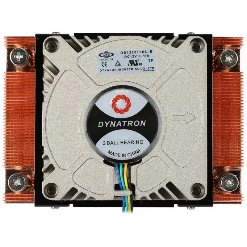 Ψύκτρα αέρα Dynatron A-18 Επεξεργαστής 7 cm Χαλκός Γκρι
