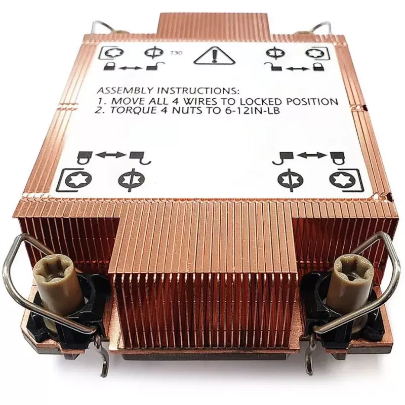 Ψύκτρα Inter-Tech N-10 επεξεργαστή χαλκός 113 mm πλάτος 78 mm βάθος 27 mm ύψος