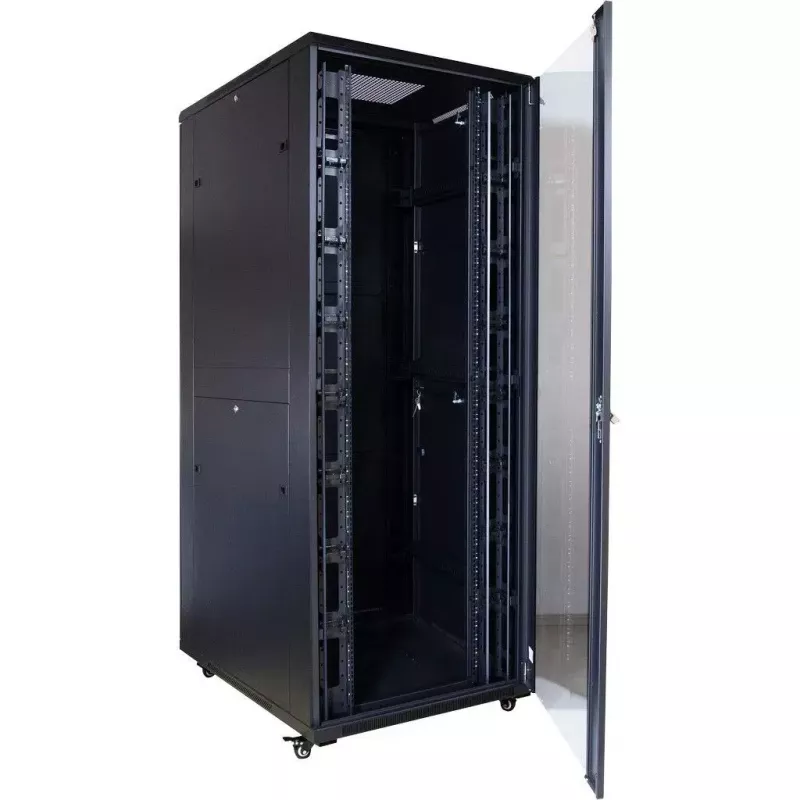 Ελεύθερο rack Inter-Tech 88887257 42U μαύρο