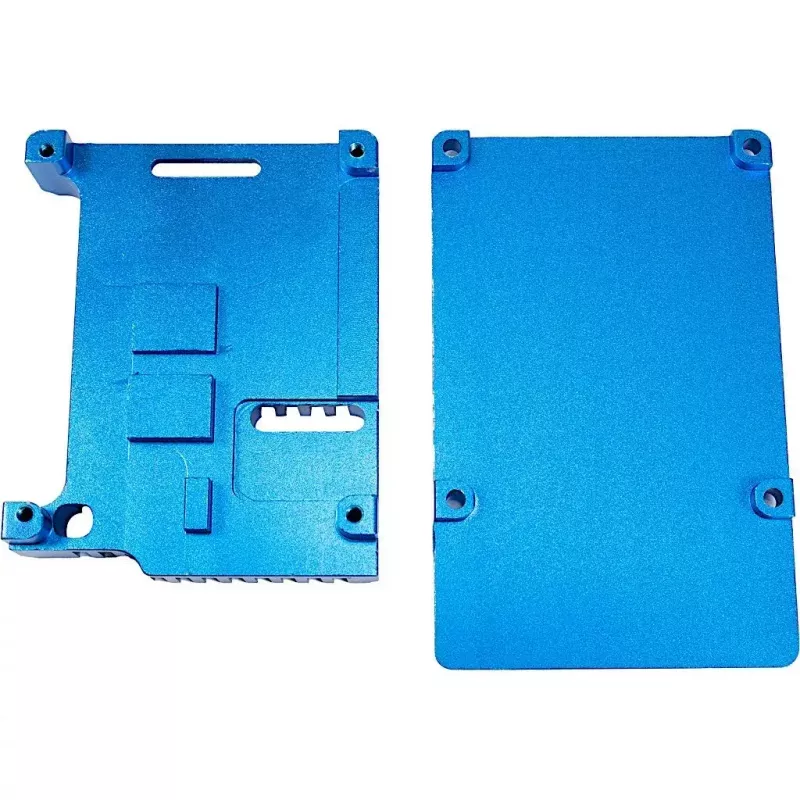 Κουτί Inter-Tech 88887360 για Raspberry Pi 86x56x23mm Μπλε