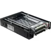 Inter-Tech ST-2523 Μαύρο Κουτί αποθήκευσης Μέταλλο Πλαστικό 9,7 mm