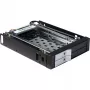 Inter-Tech ST-2523 Μαύρο Κουτί αποθήκευσης Μέταλλο Πλαστικό 9,7 mm