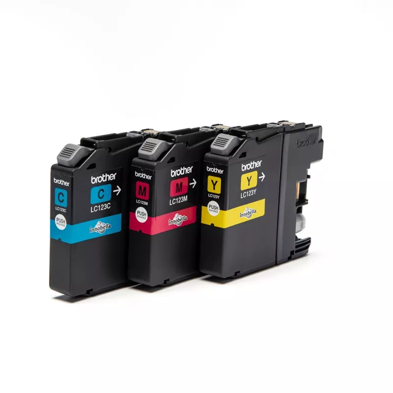 Brother LC123RBWBPDR Μελανοδοχείο 1 τεμ. Γνήσιο Cyan, Magenta, Yellow