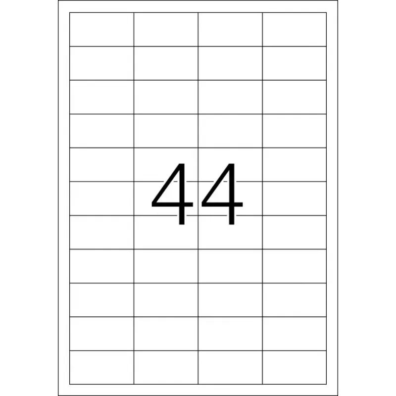 Αυτοκόλλητη ετικέτα εκτυπωτή HERMA Labels Premium A4 48,3x25,4 mm
