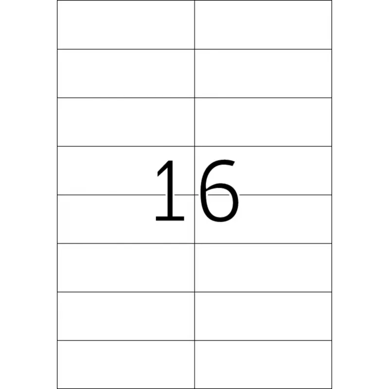 Αυτοκόλλητη ετικέτα εκτυπωτή HERMA Labels Premium A4 105x37 mm