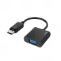 Hama 00200337 Προσαρμογέας καλωδίου βίντεο DisplayPort VGA (D-Sub) μαύρο