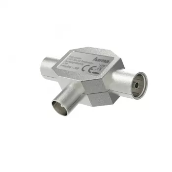 Hama 00205237 Διαχωριστής/συνδυαστής καλωδίων ασημί
