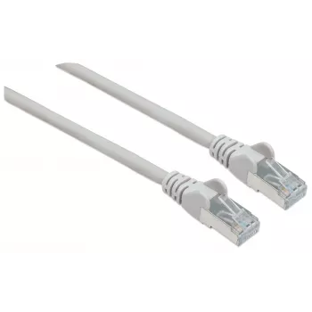 Intellinet Καλώδιο δικτύου patch, Cat6, 30 m, γκρι, χαλκός, S/FTP, LSOH / LSZH, PVC, RJ45, επιχρυσωμένες επαφές, Snagless, με προστατευτικό κάμψης, εφ' όρου ζωής εγγύηση