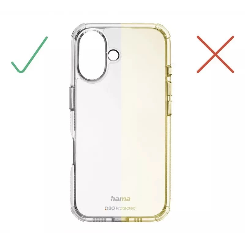 Hama Extreme Protect Θήκη κινητού 15,5 cm (6,1 ίντσες) Διάφανη