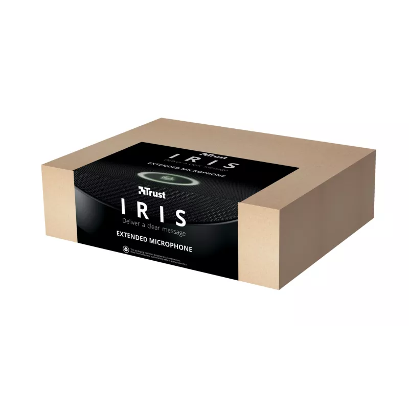 Trust IRIS Μαύρο Μικρόφωνο διάσκεψης