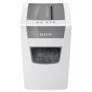 Leitz IQ λεπτός καταστροφέας εγγράφων γραφείου P4, τεμαχισμός σταυρού, 22 cm, 4 x 28 mm, 23 L, 225 φύλλα, 58 dB