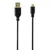 Hama 0,75m, USB2.0-A/USB2.0 Micro-B Καλώδιο USB USB A Micro-USB B Μαύρο