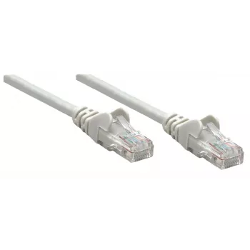 Intellinet Καλώδιο δικτύου Patch, Cat6A, 20m, Γκρι, Χαλκός, S/FTP, LSOH / LSZH, PVC, RJ45, επιχρυσωμένες επαφές, προστασία γλωττίδας, χυτό, εφ' όρου ζωής εγγύηση