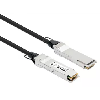 Intellinet 2m 40G QSFP+ παθητικό καλώδιο Direct Attach χαλκού Twinax 30AWG συμβατό με MSA QSFP-H40G-CU2M