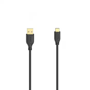 Hama 00200634 Καλώδιο USB USB 2.0 0,75 m USB A USB C Μαύρο