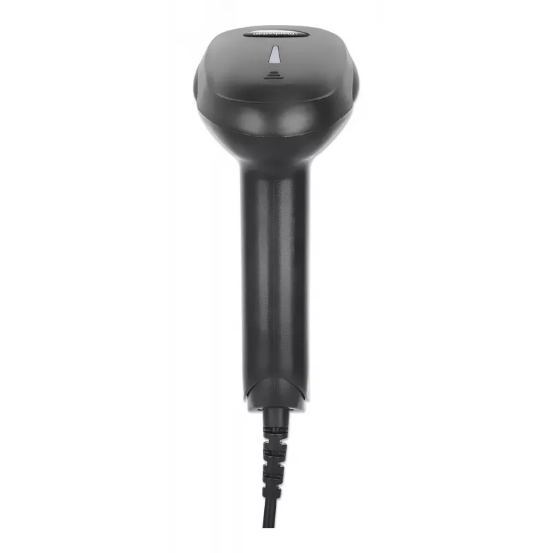 Manhattan Χειροποίητος σαρωτής γραμμωτού κώδικα 2D LED 153997, USB-A, εμβέλεια σάρωσης 320 mm, καλώδιο 1,4 m, μαύρο
