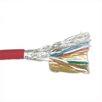 Καλώδιο Patch ACT CAT6 S/FTP PVC Stranded Κόκκινο 305 m
