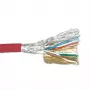 Καλώδιο Patch ACT CAT6 S/FTP PVC Stranded Κόκκινο 305 m