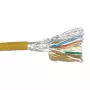 Καλώδιο Patch ACT CAT6 S/FTP PVC Λιτή Κίτρινο 305 m