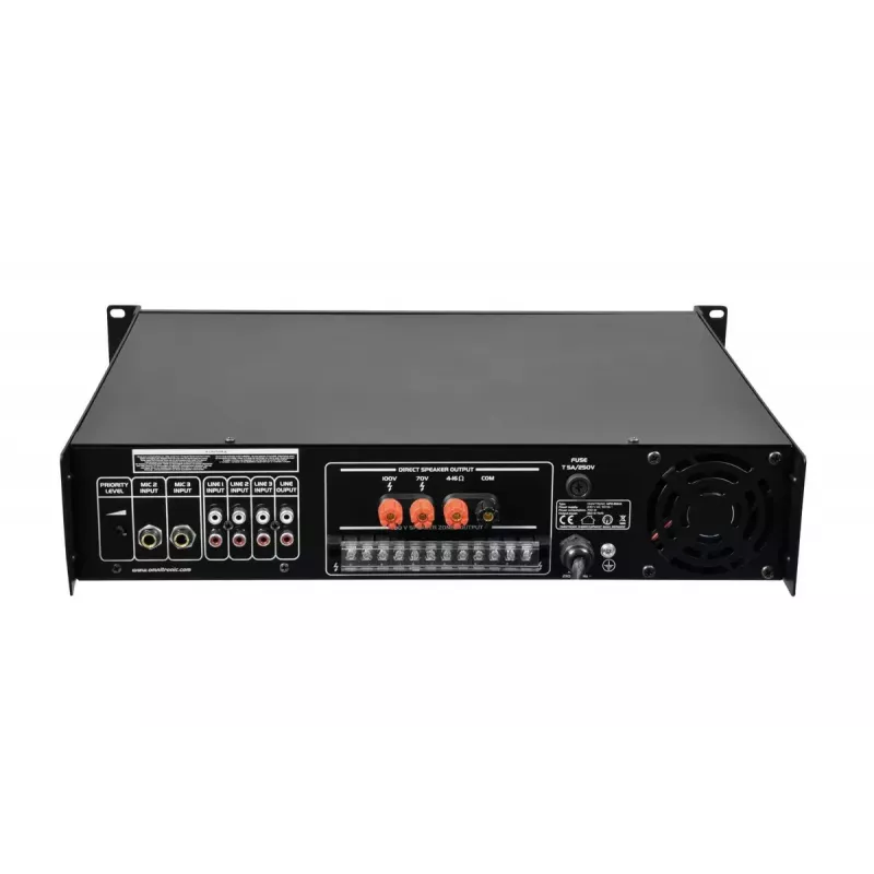 Ενισχυτής ήχου Omnitronic 80709741 Performance/stage μαύρο
