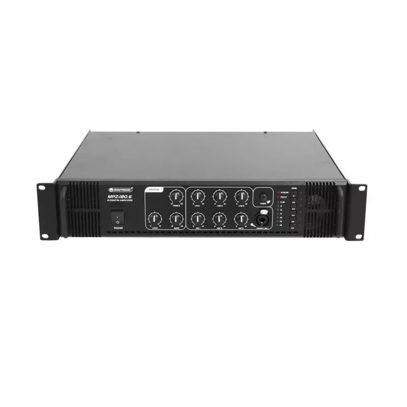 Ενισχυτής ήχου Omnitronic 80709721 Performance/σκηνής μαύρο