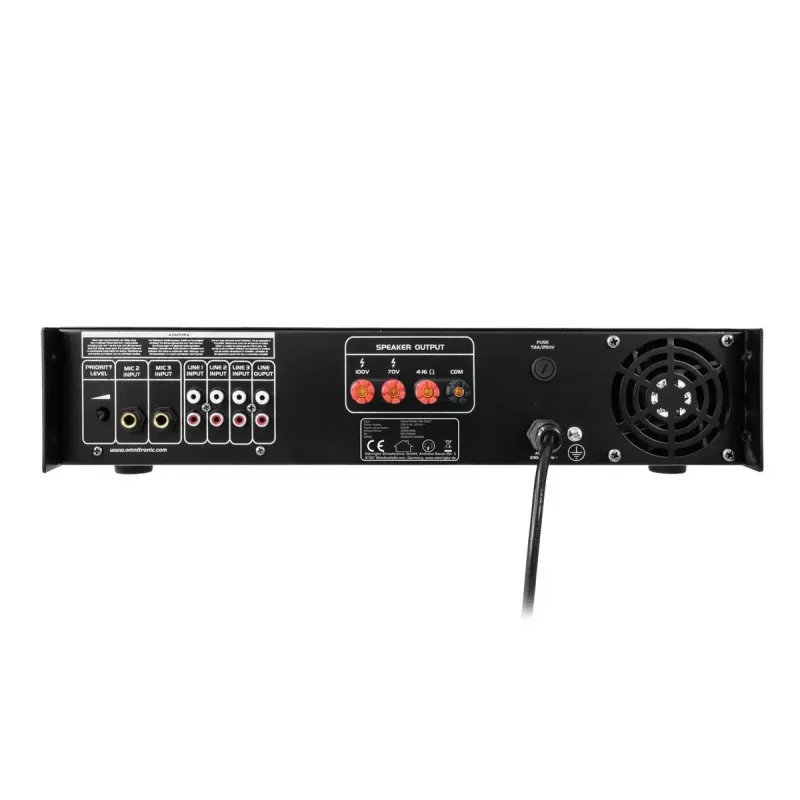 Ενισχυτής ήχου Omnitronic 80709645 Performance/stage μαύρο