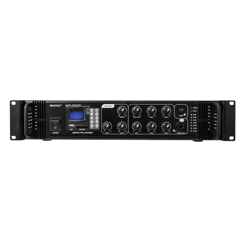 Ενισχυτής ήχου Omnitronic 80709641 Performance/σκηνής μαύρο