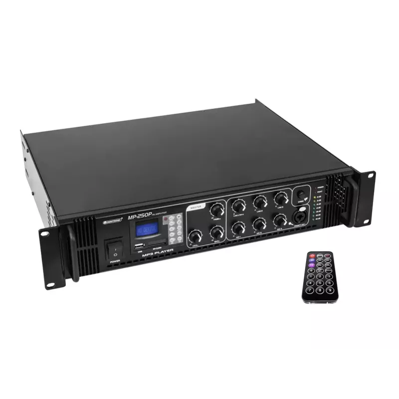 Ενισχυτής ήχου Omnitronic 80709641 Performance/σκηνής μαύρο