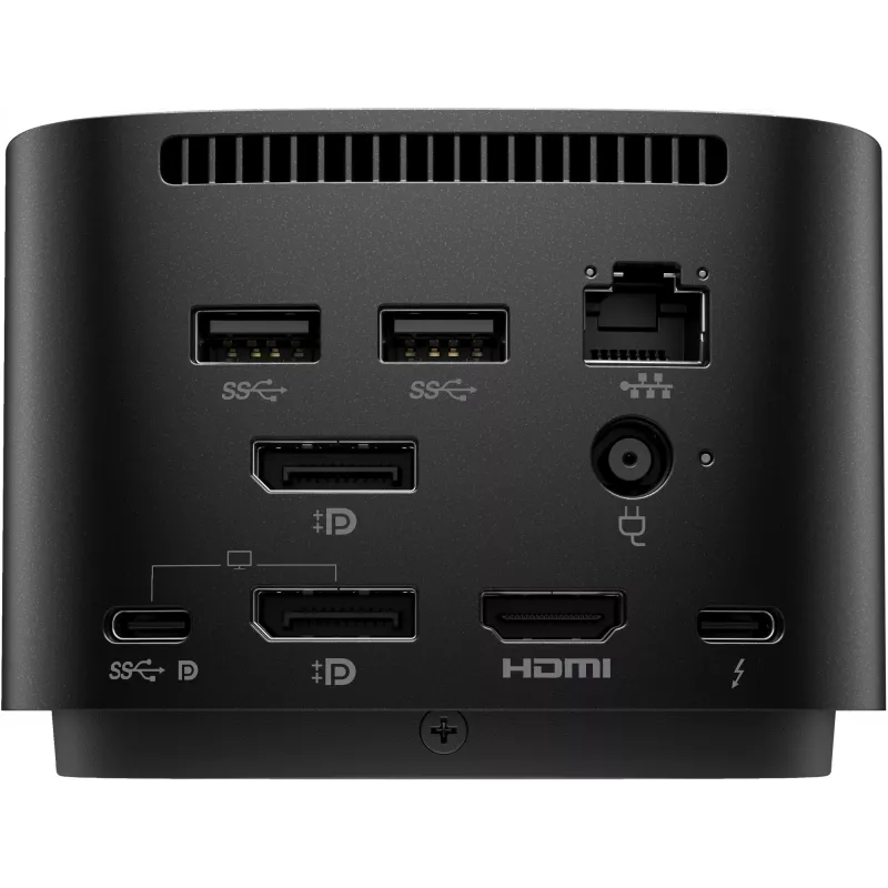 HP Thunderbolt Dock 280W G4 Ενσύρματος σταθμός σύνδεσης Thunderbolt 4 Μαύρο