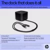 HP Thunderbolt Dock 280W G4 Ενσύρματος σταθμός σύνδεσης Thunderbolt 4 Μαύρο