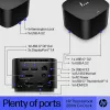 HP Thunderbolt Dock 280W G4 Ενσύρματος σταθμός σύνδεσης Thunderbolt 4 Μαύρο