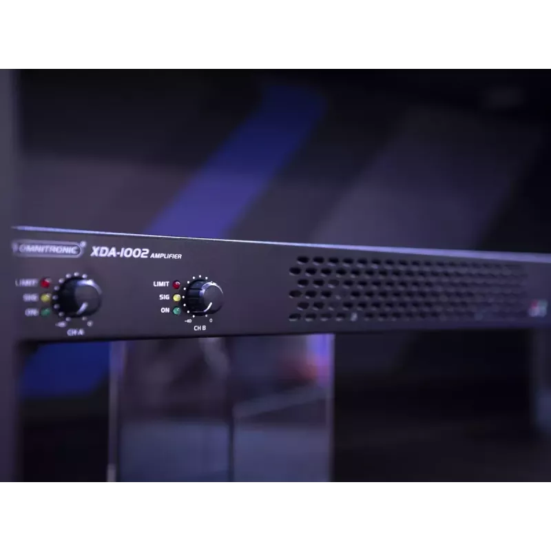 Ενισχυτής ήχου Omnitronic 10451635 Performance/σκηνή μαύρο