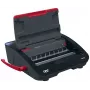 GBC WireBind® WB15E ηλεκτρική μηχανή βιβλιοδεσίας, μηχανή βιβλιοδεσίας με σύρμα, ηλεκτρική, 125 φύλλα, μαύρο, κόκκινο
