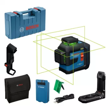 Bosch GLL 80-33 G λέιζερ γραμμών 30 m 500-540 nm (< 10mW)