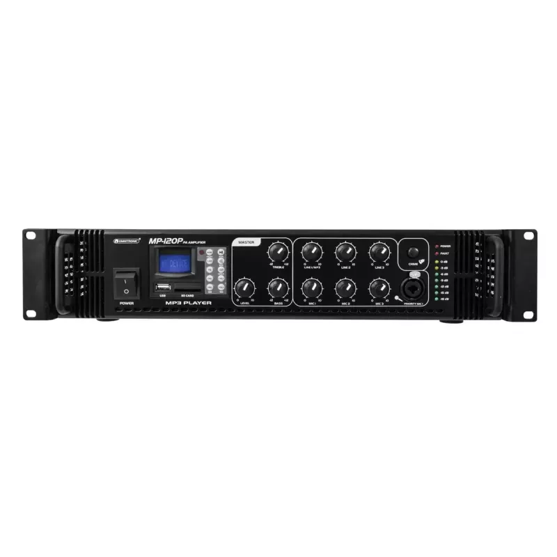 Ενισχυτής ήχου Omnitronic 80709621 Performance/σκηνής μαύρο