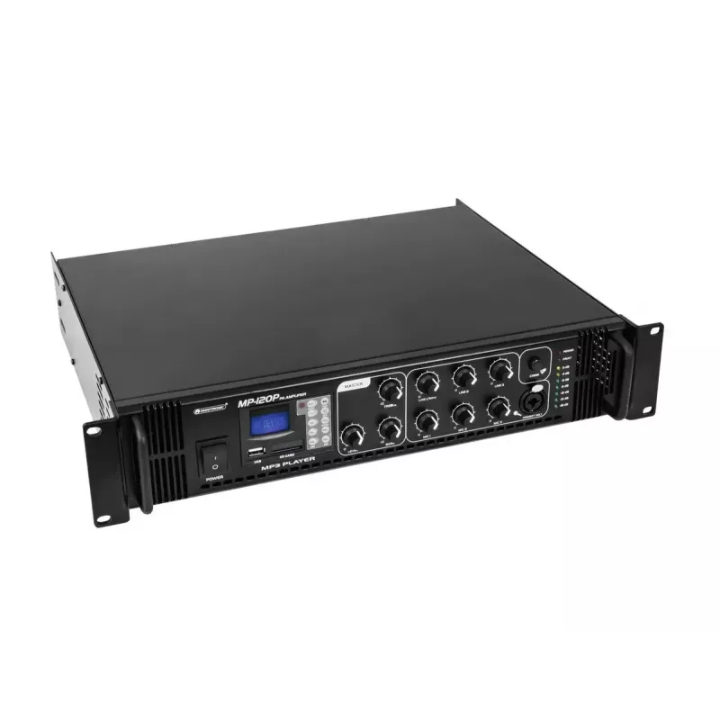 Ενισχυτής ήχου Omnitronic 80709621 Performance/σκηνής μαύρο