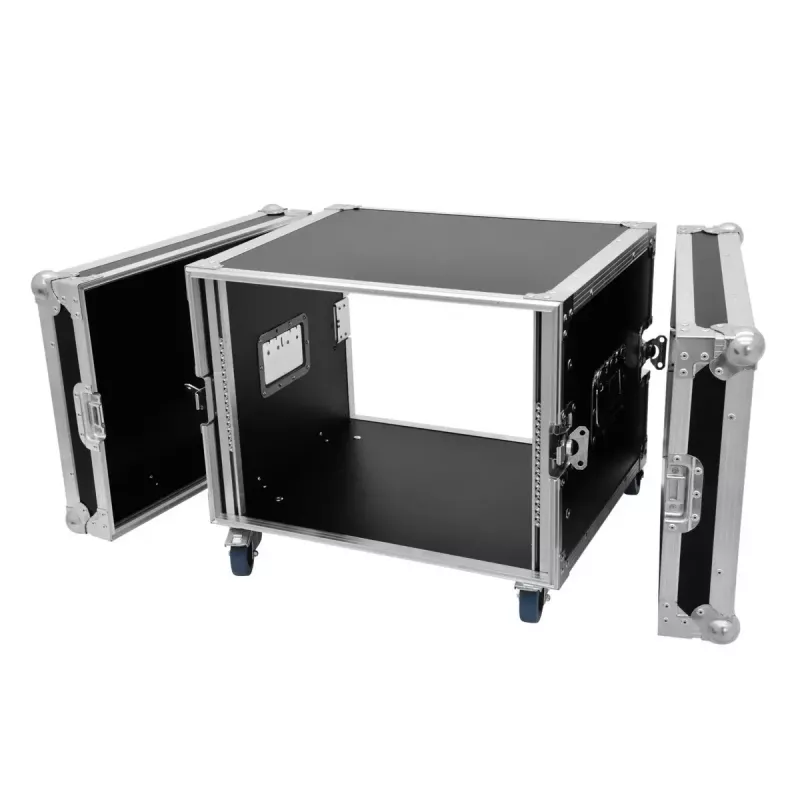 Flightcase Roadinger 30109112 σημύδα μαύρο ασημί 22 kg