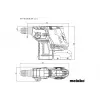Περιστροφικό σφυρί Metabo KH 18 LTX BL 24