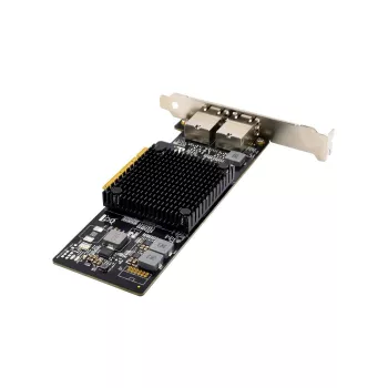 Προσαρμογέας δικτύου MicroConnect PCIe x8 Dual RJ45 10 GbE X550, PCIe x8, Dual RJ45 10GbE