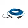 Καλώδιο USB Icron 00-00351 USB 3.2 Gen 1 15m USB A Μαύρο Μπλε