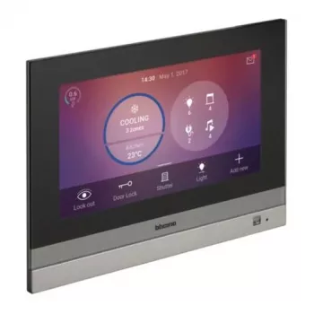 Legrand bticino 3488 Κεντρική μονάδα ελέγχου Smart Home, ενσύρματη και ασύρματη, αλουμίνιο
