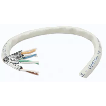 Intellinet Καλώδιο δικτύου Bulk Cat6, 23 AWG, Συμπαγές σύρμα, 305 m, Γκρι, Χαλκός, S/FTP, Κουτί