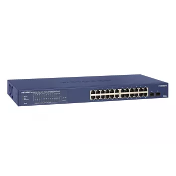 NETGEAR GS724TP Managed L2/L3/L4 Gigabit Ethernet (10/100/1000) Power over Ethernet (PoE) 1U Μαύρο, Γκρι