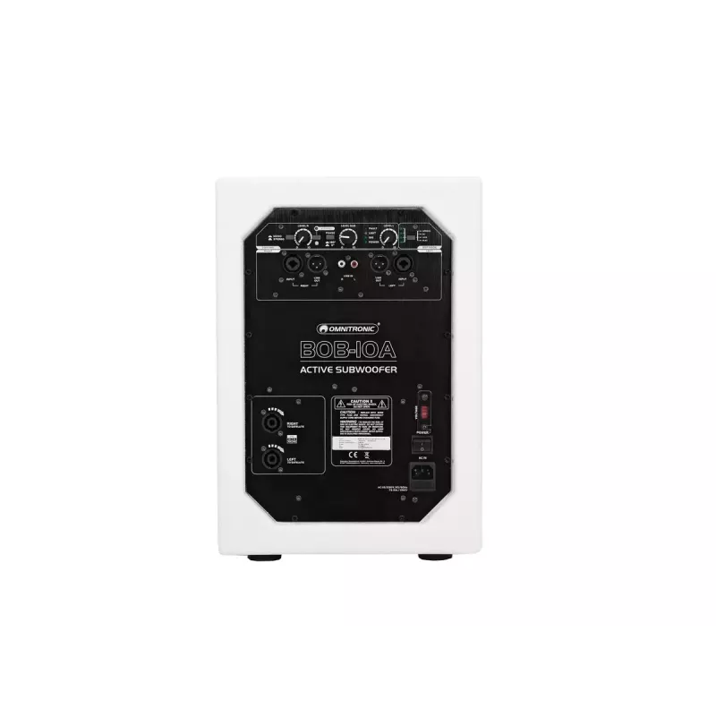 Ενεργό subwoofer Omnitronic BOB-10A λευκό