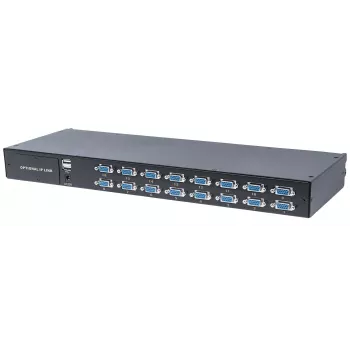 Intellinet Αρθρωτός διακόπτης KVM VGA 16 θυρών, για χρήση με τους κωδικούς προϊόντων 507622, 507738, 507981, 507998, 508025, 508032, 508049 & 508056