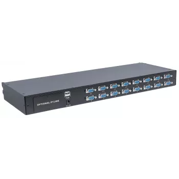 Intellinet Αρθρωτός διακόπτης KVM VGA 16 θυρών, για χρήση με τους κωδικούς προϊόντων 507622, 507738, 507981, 507998, 508025, 508032, 508049 & 508056