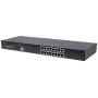 Intellinet Αρθρωτός διακόπτης KVM CAT5 VGA 16 θυρών, για χρήση με τους κωδικούς προϊόντων 507622, 507738, 507981, 507998, 508025, 508032, 508049 & 508056