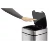 Durable TOUCH 21L Ορθογώνιο ανοξείδωτο χάλυβας μαύρο ασημί