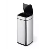 Durable TOUCH 21L Ορθογώνιο ανοξείδωτο χάλυβας μαύρο ασημί